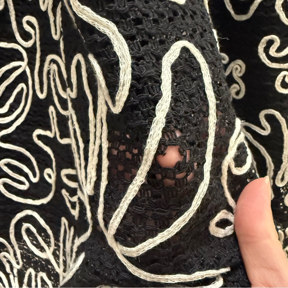 ANTONIO MELANI Black Maxi Dress Size 10 NWT Wedding Oscar De La Renta Style - Picture 7 of 16